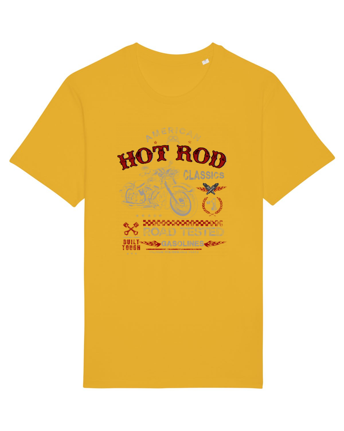 Tricou mânecă scurtă Unisex Rocker Spectra Yellow
