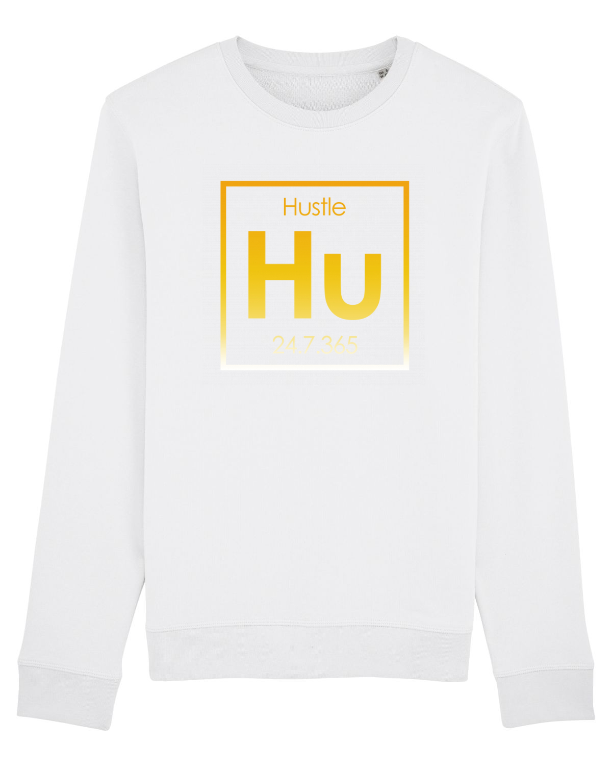 Bluză mânecă lungă Unisex Rise White