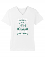 HUNTING Tricou mânecă scurtă guler V Bărbat Presenter