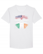 AMERICAN IRISH Tricou mânecă scurtă guler larg Bărbat Skater