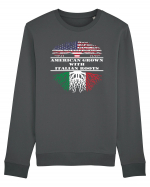 AMERICAN ITALIAN Bluză mânecă lungă Unisex Rise