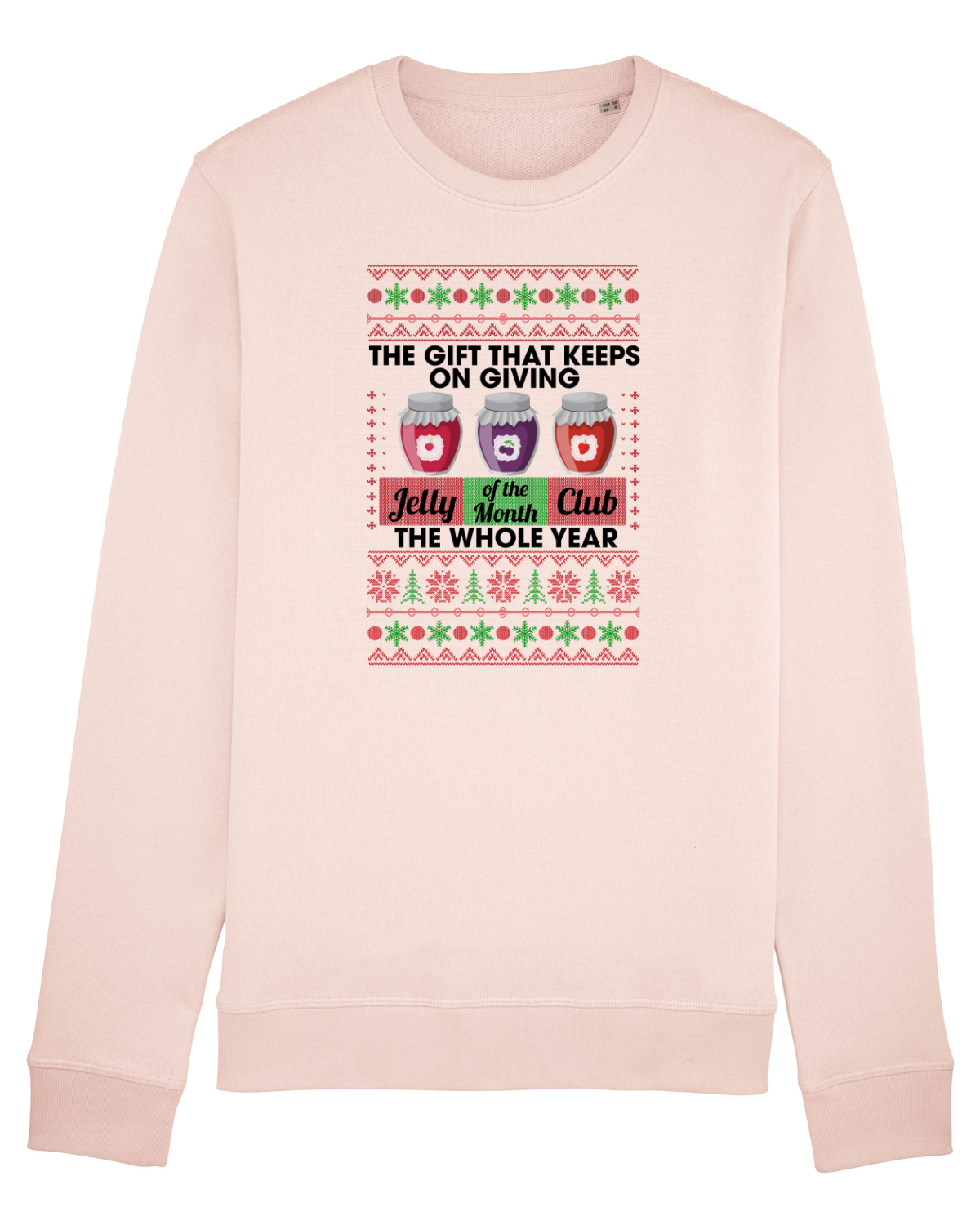 Bluză mânecă lungă Unisex Rise Candy Pink