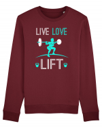 LIFT Bluză mânecă lungă Unisex Rise