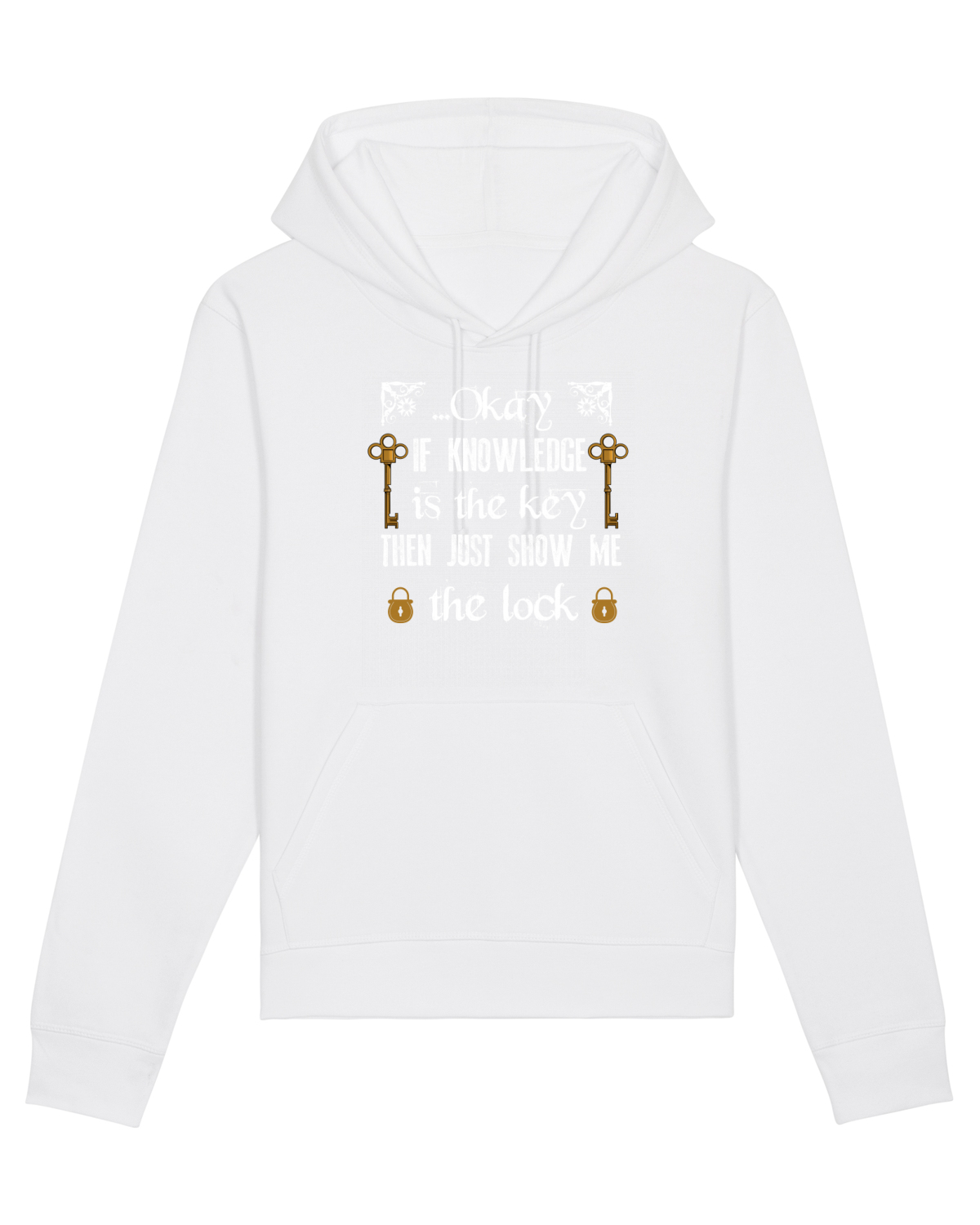 Hanorac Unisex Drummer White