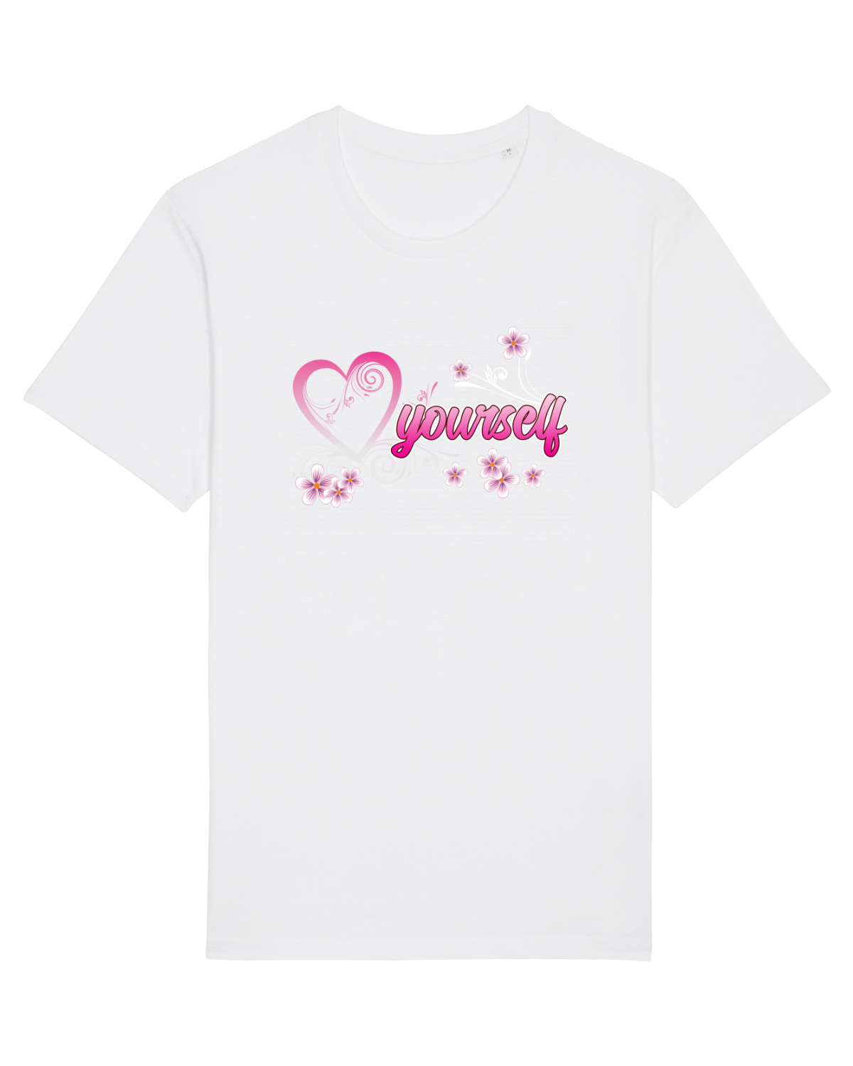 Tricou mânecă scurtă Unisex Rocker White