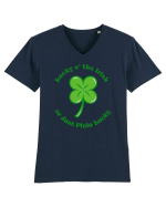 LUCKY Tricou mânecă scurtă guler V Bărbat Presenter