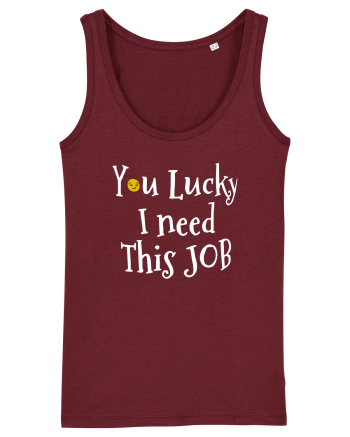 LUCKY Burgundy