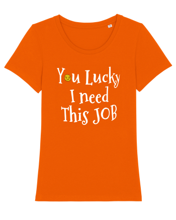 LUCKY Bright Orange