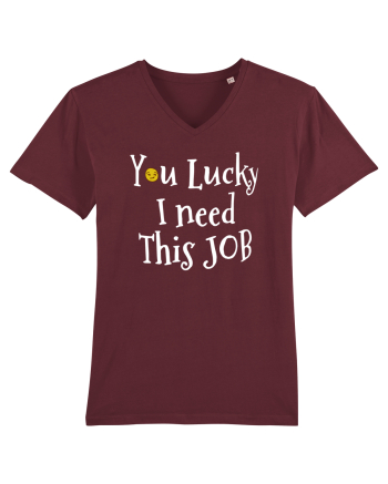 LUCKY Burgundy