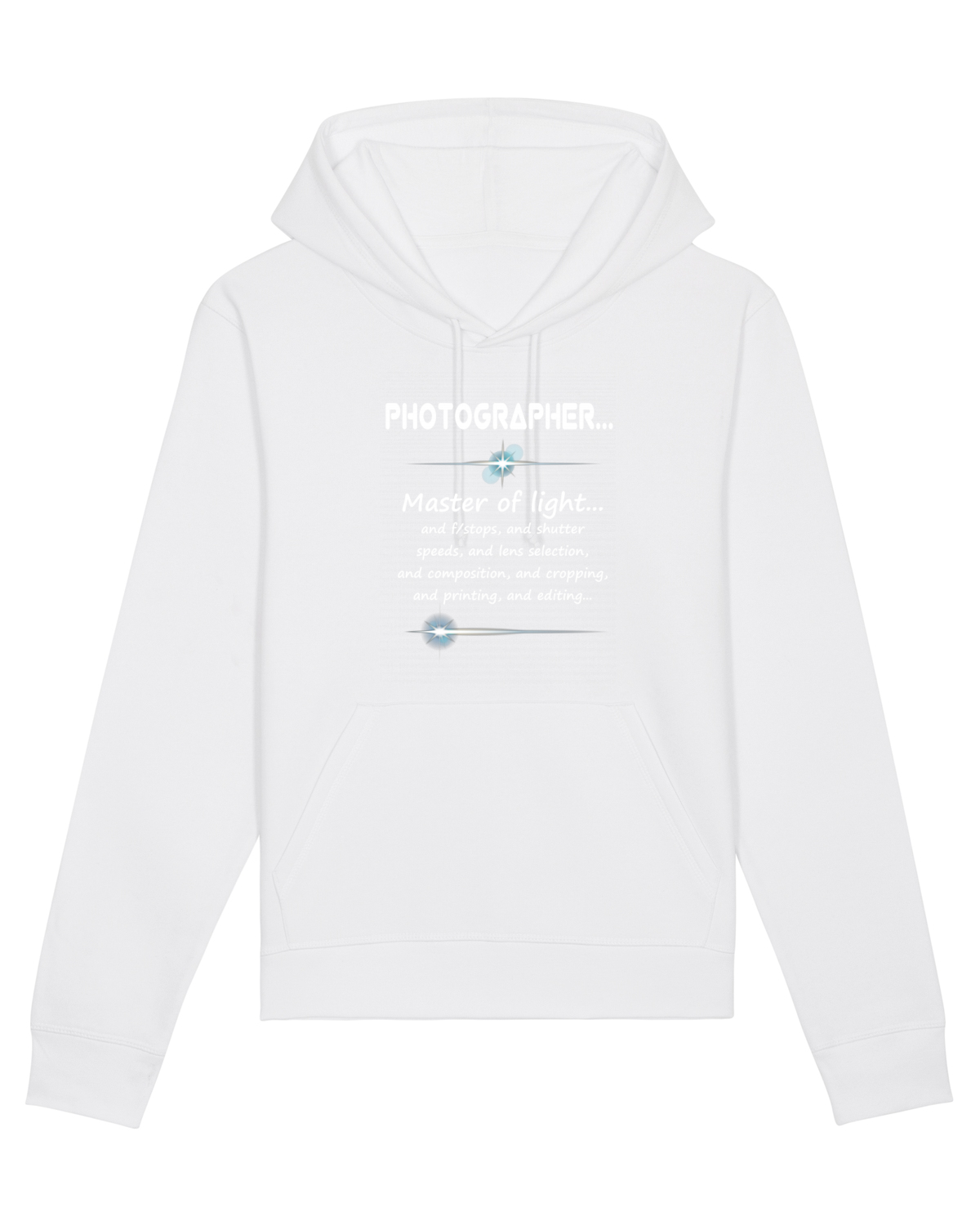 Hanorac Unisex Drummer White