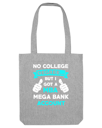 NO COLLEGE DEGREE Heather Grey