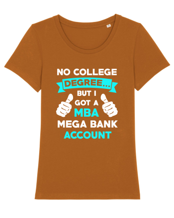 NO COLLEGE DEGREE Roasted Orange