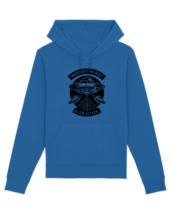 UFO Alien Black Royal Blue
