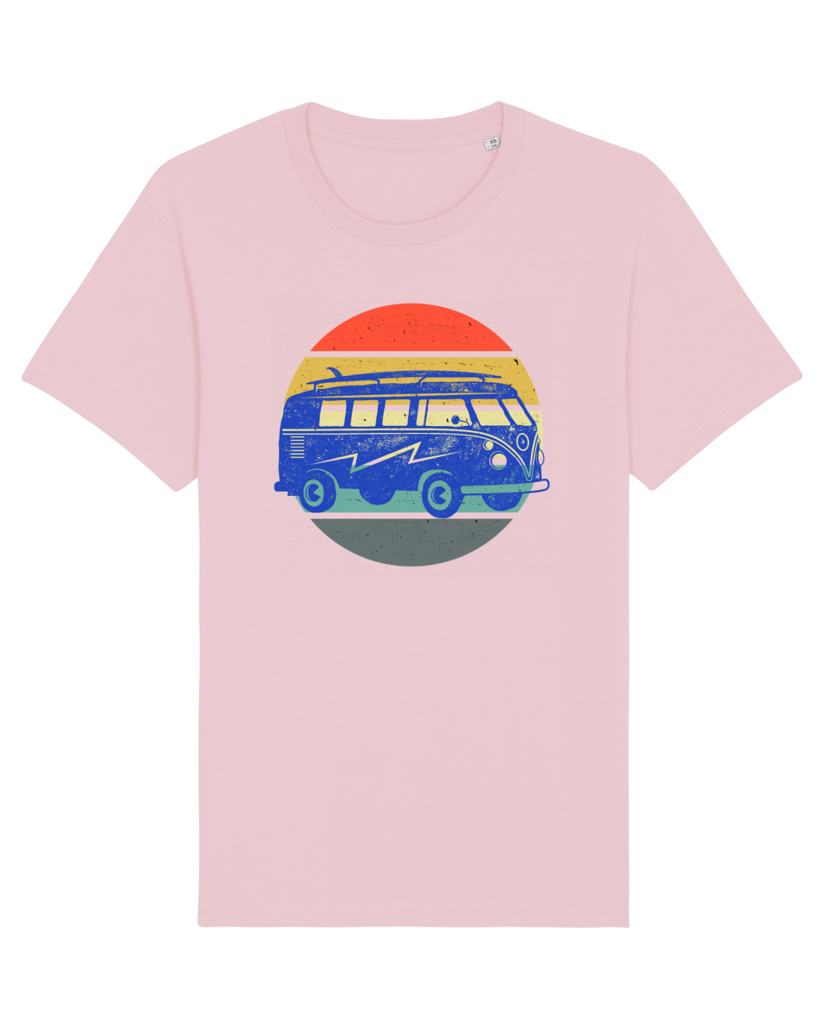 Tricou mânecă scurtă Unisex Rocker Cotton Pink