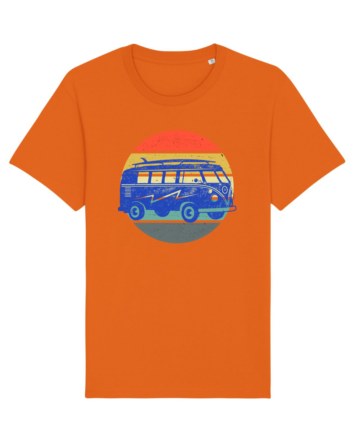 Tricou mânecă scurtă Unisex Rocker Bright Orange