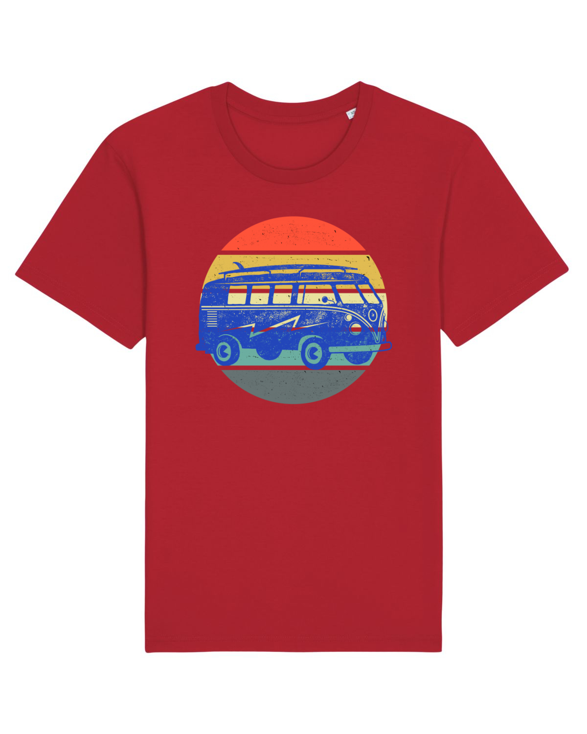 Tricou mânecă scurtă Unisex Rocker Red
