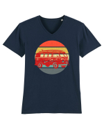 Hippie van  Tricou mânecă scurtă guler V Bărbat Presenter