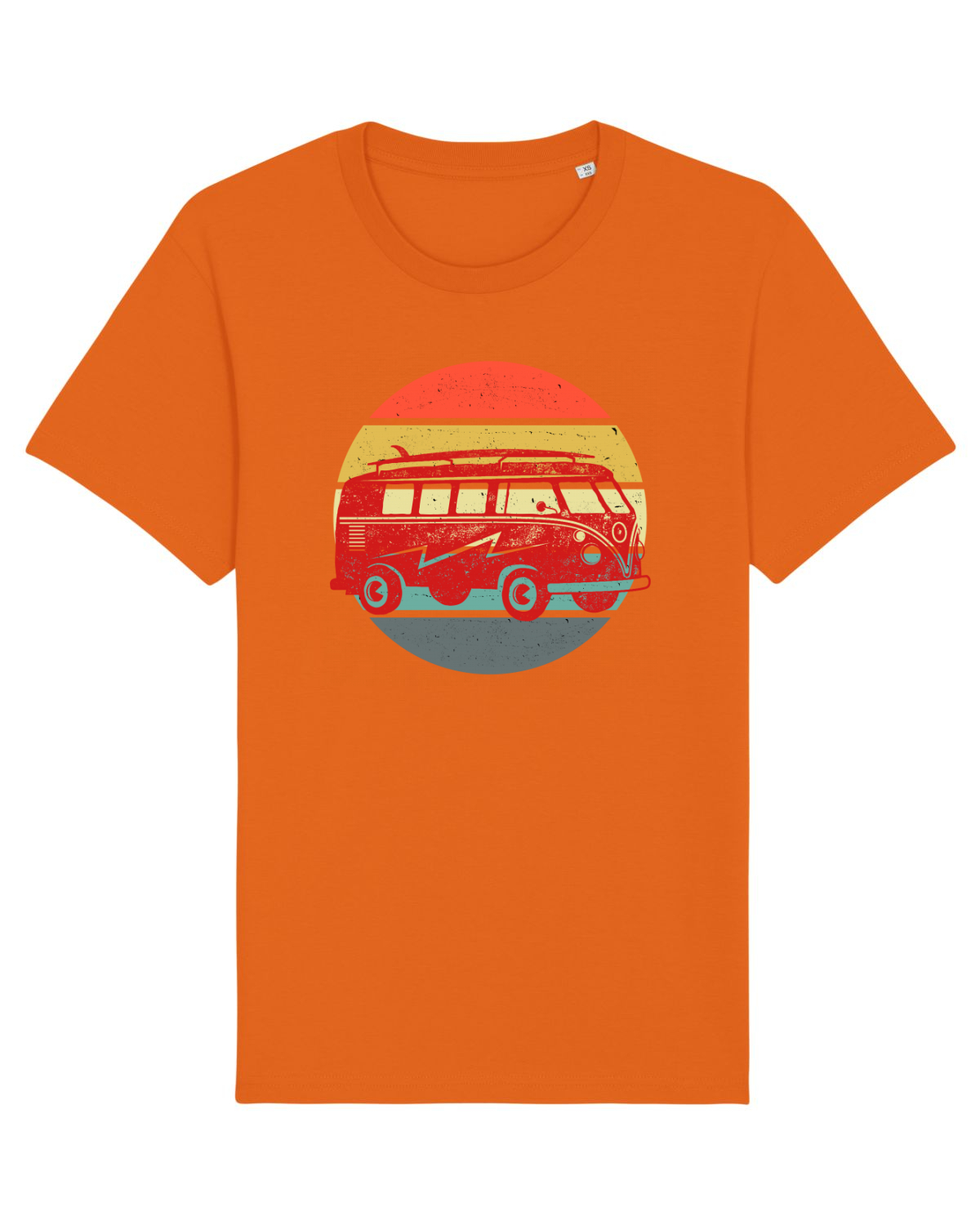 Tricou mânecă scurtă Unisex Rocker Bright Orange