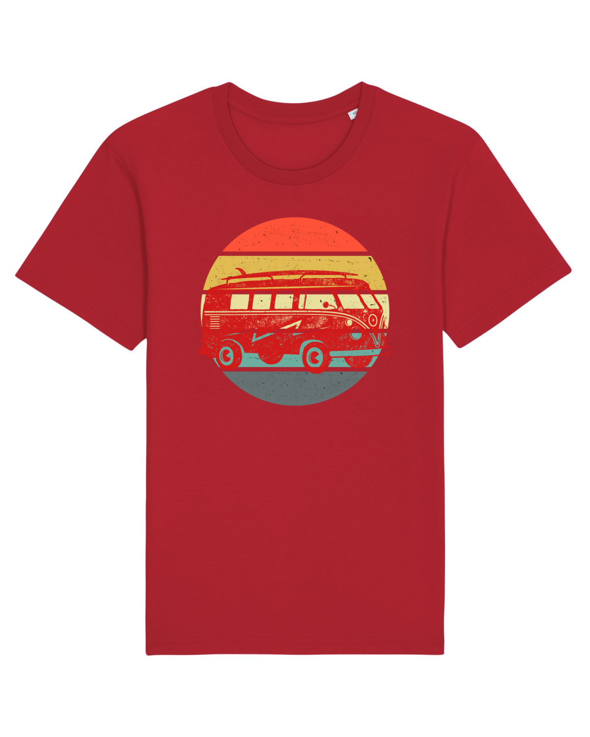 Tricou mânecă scurtă Unisex Rocker Red