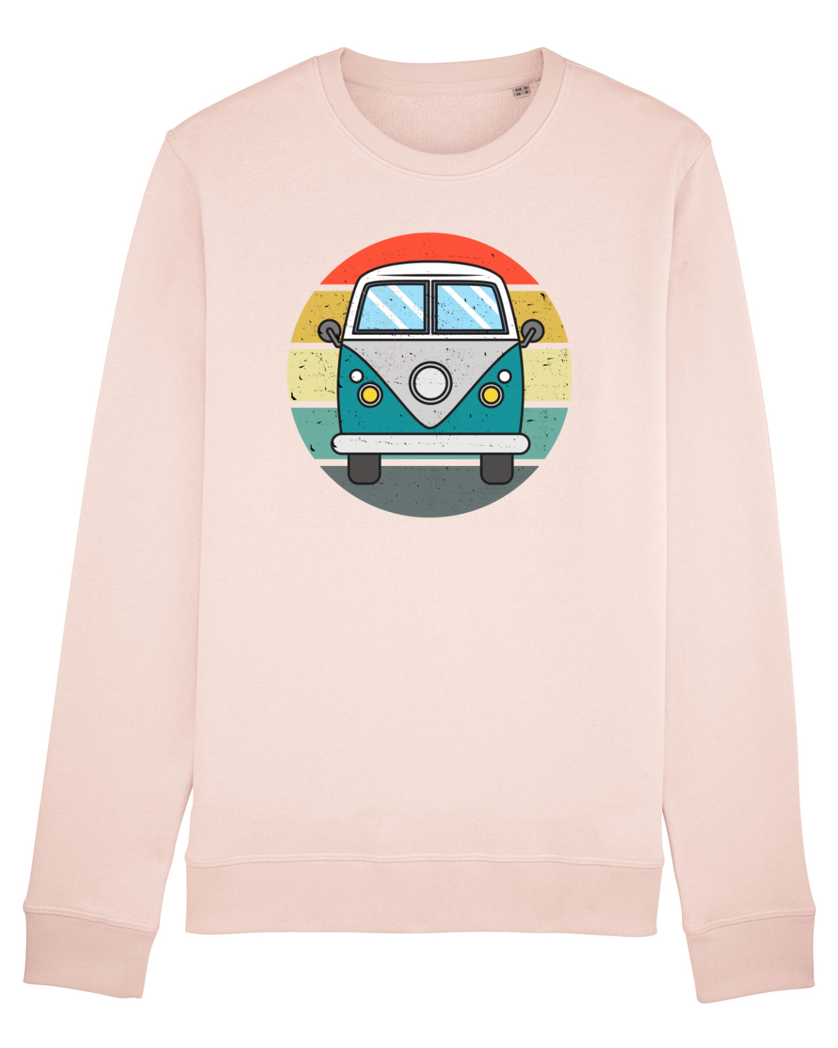 Bluză mânecă lungă Unisex Rise Candy Pink