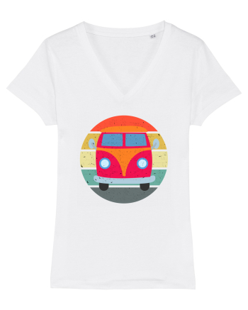 Hippie van  White