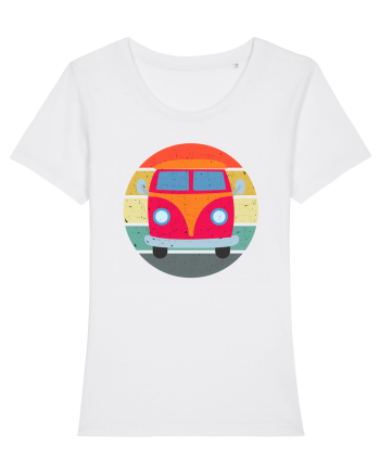 Hippie van  White