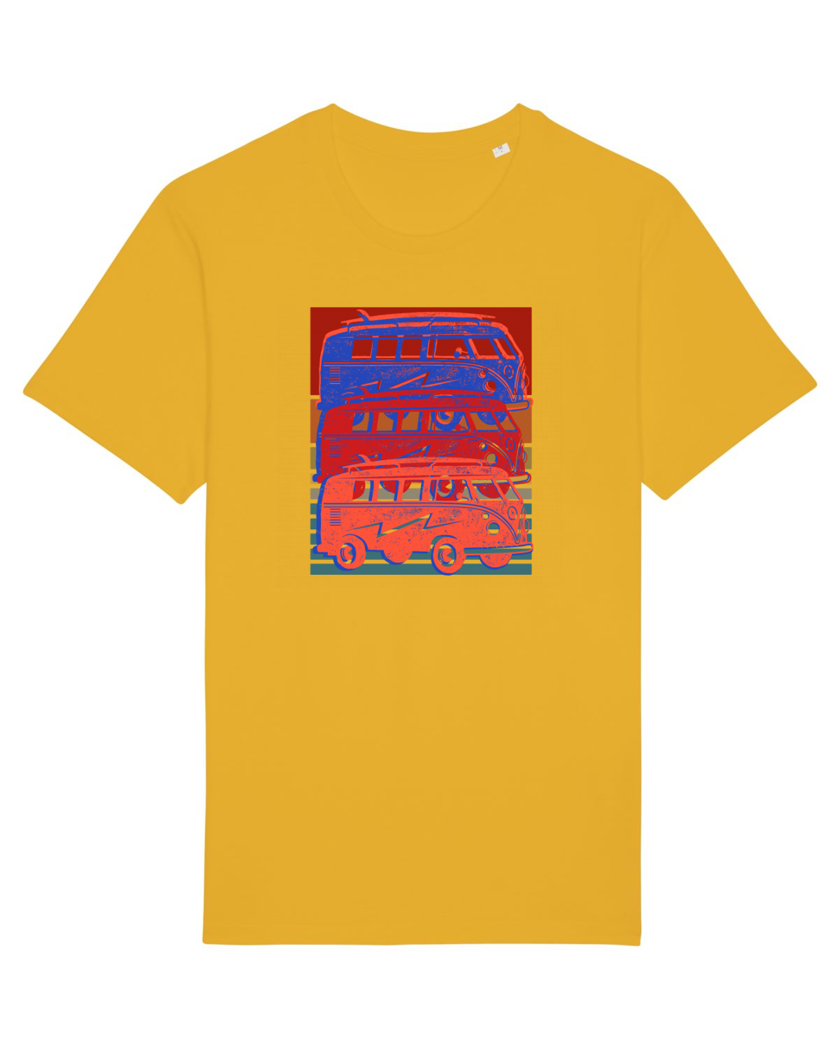 Tricou mânecă scurtă Unisex Rocker Spectra Yellow