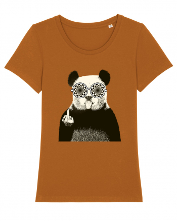 Banksy Rude Panda Roasted Orange