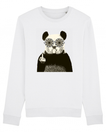 Banksy Rude Panda White