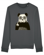 Banksy Rude Panda Bluză mânecă lungă Unisex Rise