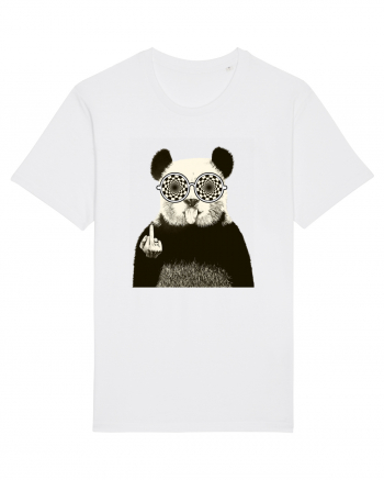 Banksy Rude Panda White