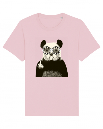 Banksy Rude Panda Cotton Pink