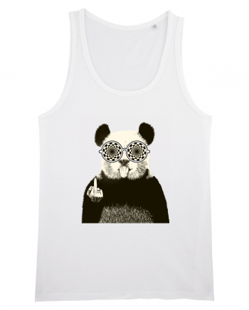 Banksy Rude Panda White