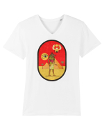 Egipt Antic Tricou mânecă scurtă guler V Bărbat Presenter