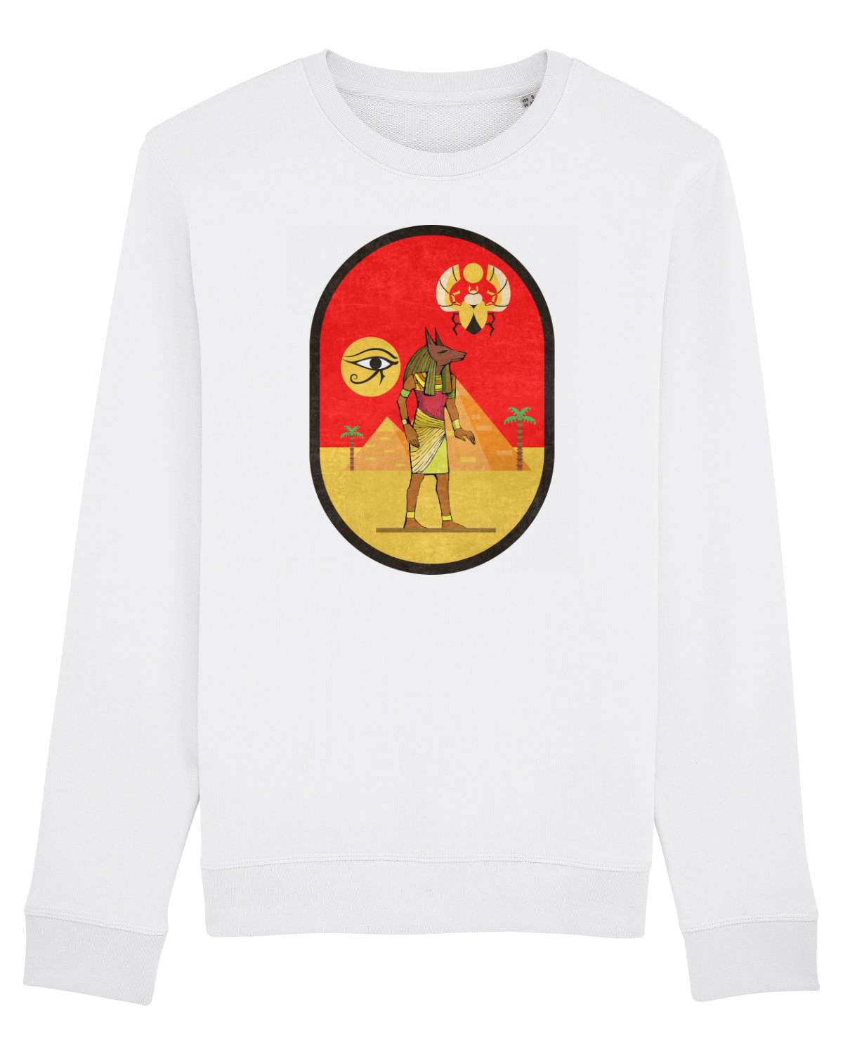 Bluză mânecă lungă Unisex Rise White