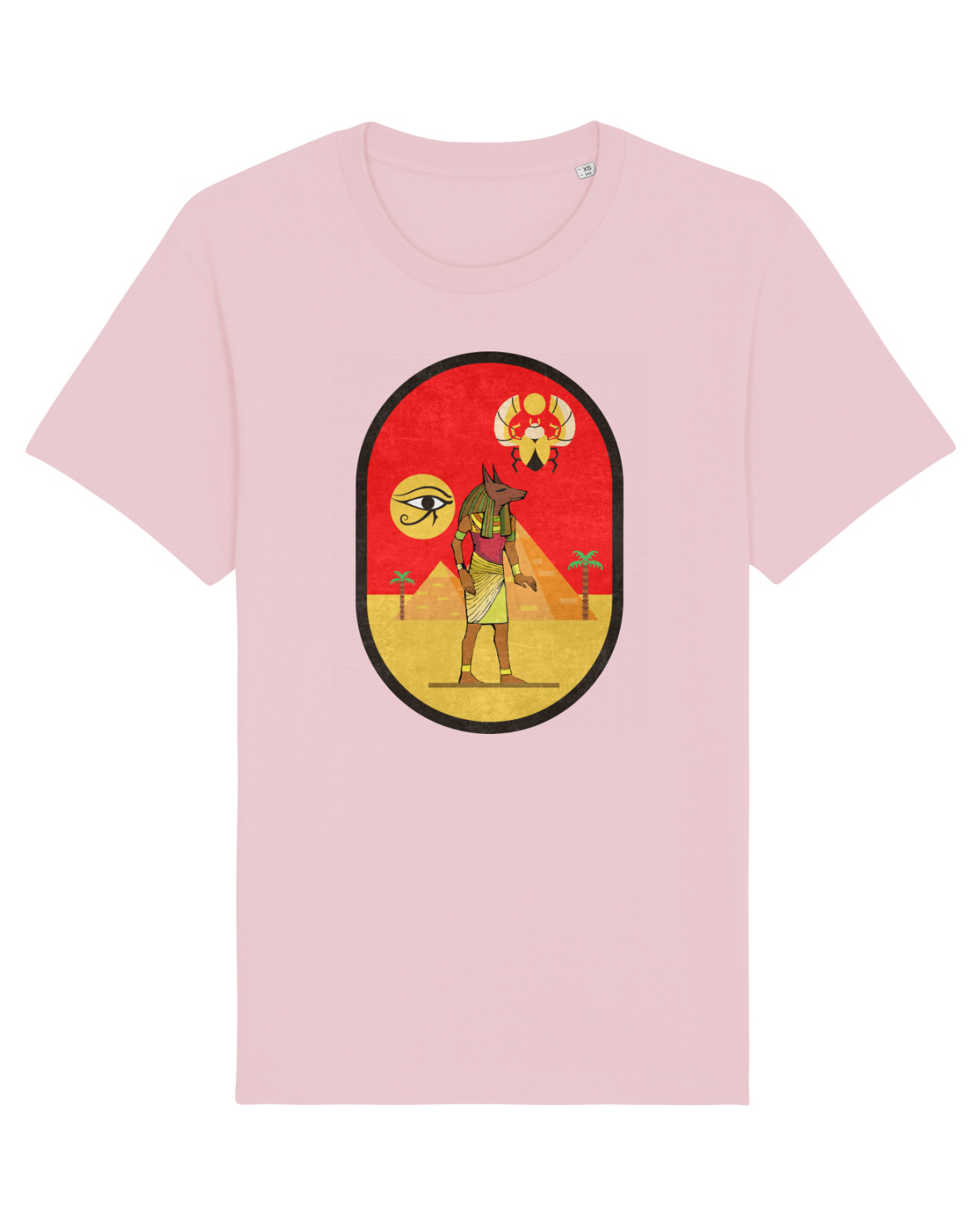 Tricou mânecă scurtă Unisex Rocker Cotton Pink