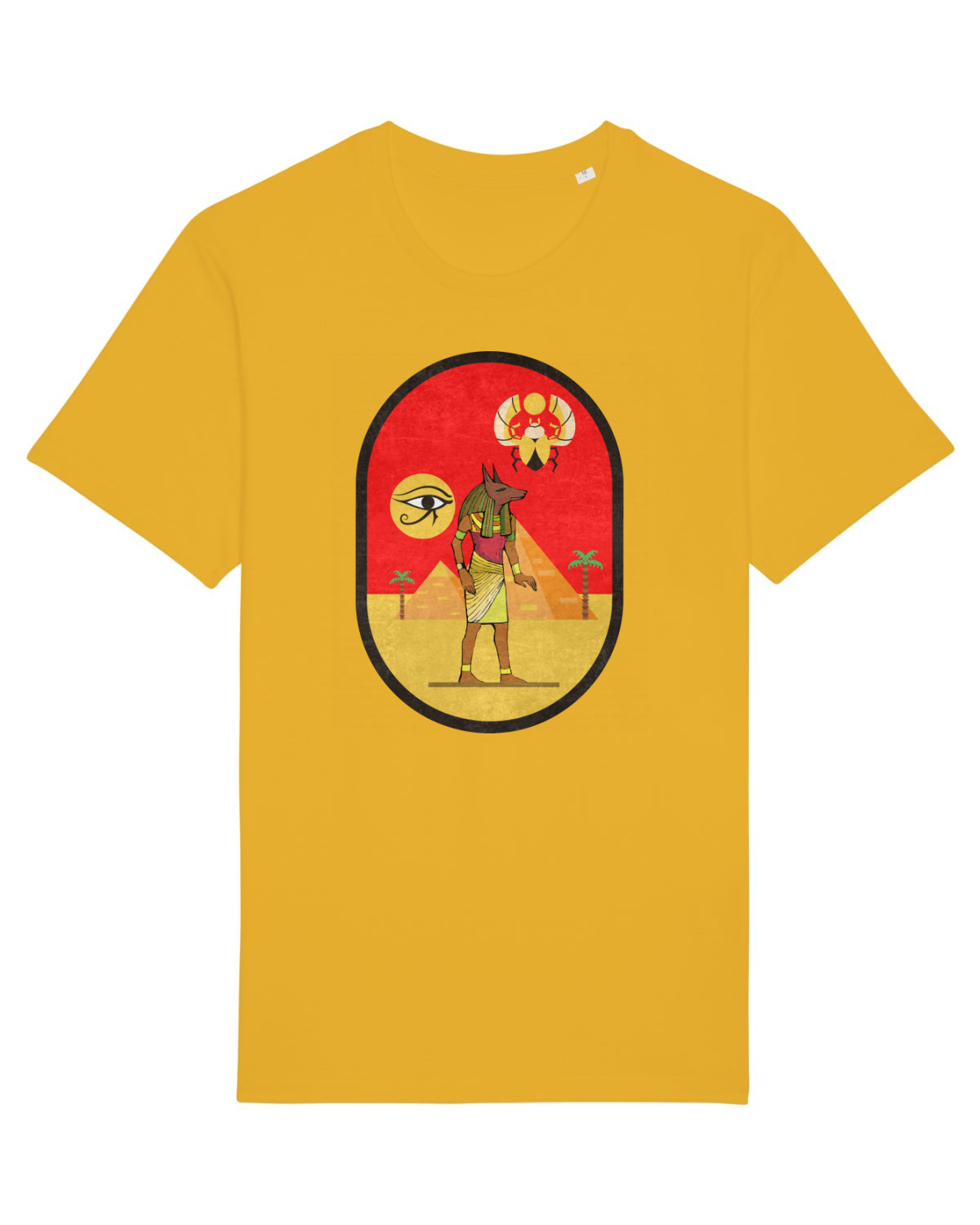 Tricou mânecă scurtă Unisex Rocker Spectra Yellow