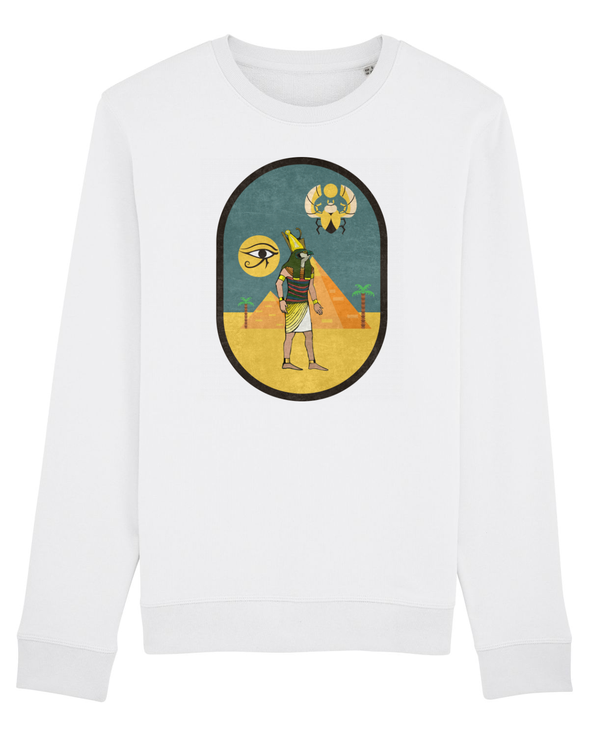 Bluză mânecă lungă Unisex Rise White