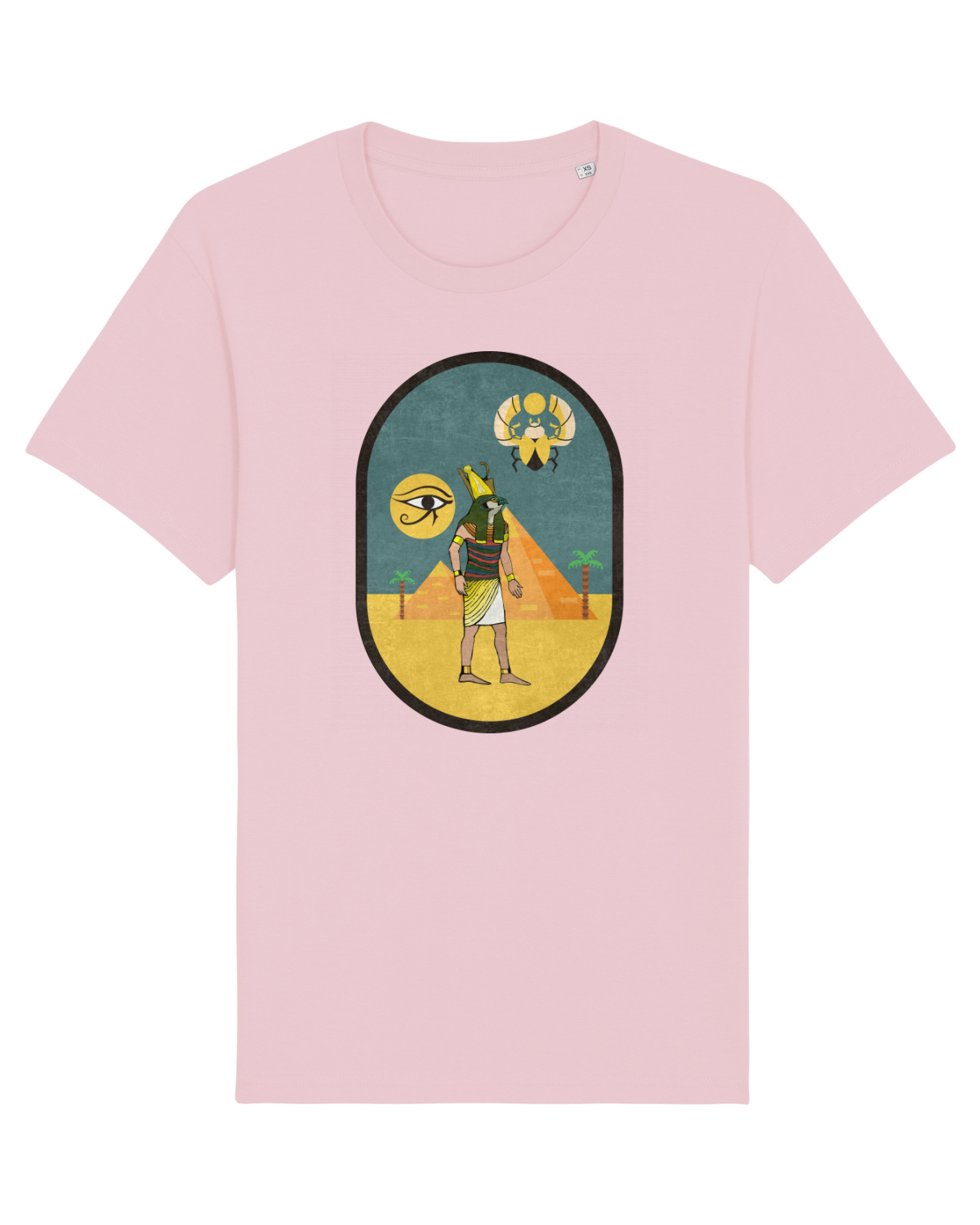 Tricou mânecă scurtă Unisex Rocker Cotton Pink