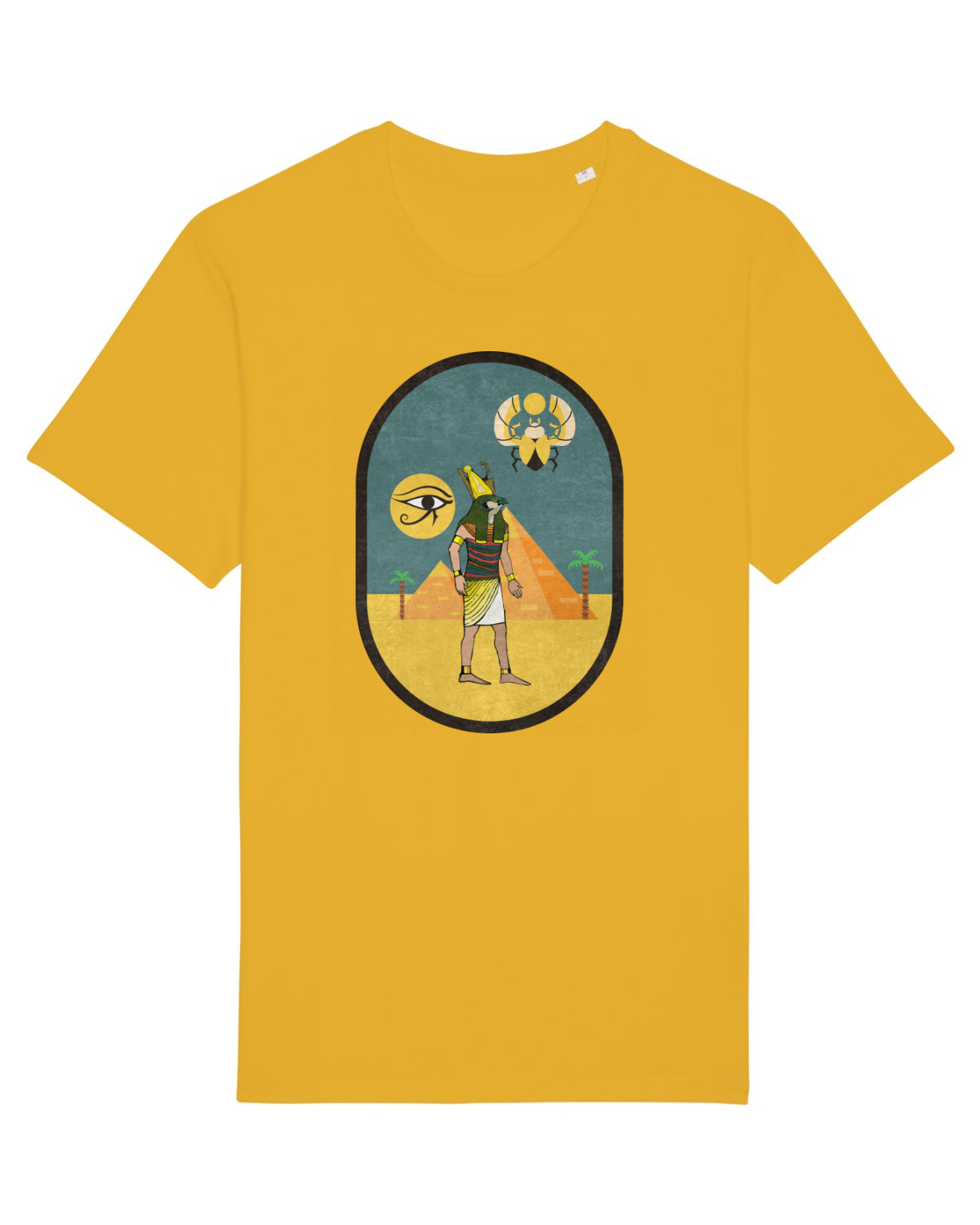 Tricou mânecă scurtă Unisex Rocker Spectra Yellow