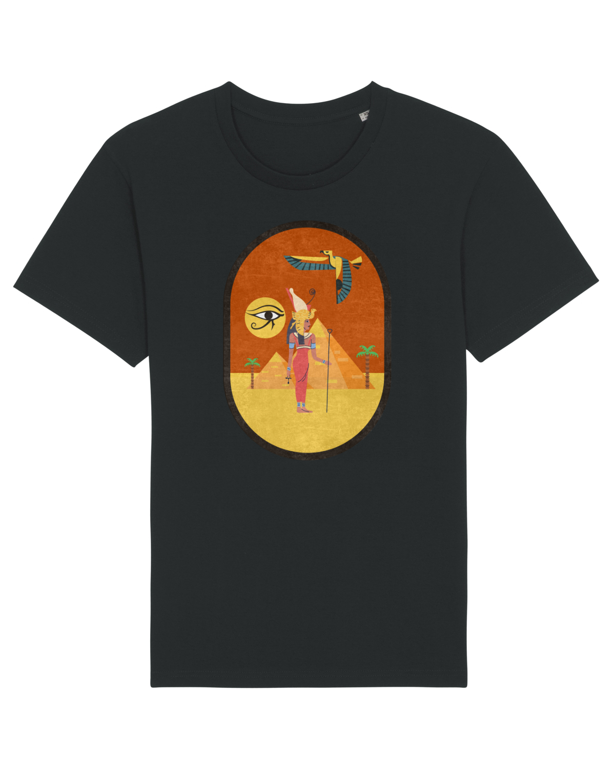 Tricou mânecă scurtă Unisex Rocker Black