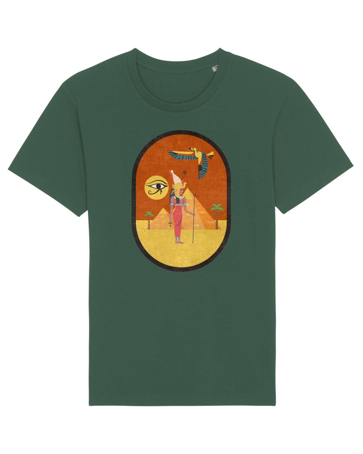 Tricou mânecă scurtă Unisex Rocker Bottle Green