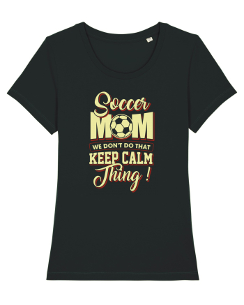 SOCCER MOM Black