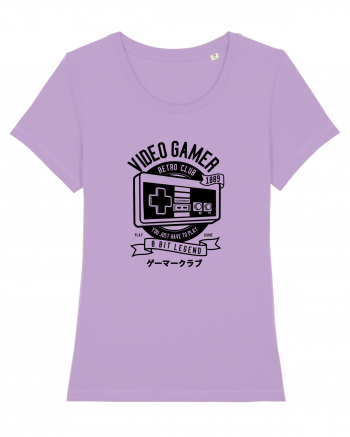 Gamer Retro Club Black Lavender Dawn