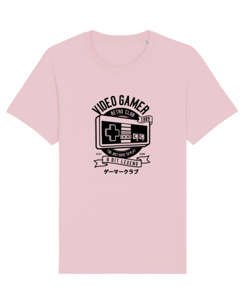 Gamer Retro Club Black Cotton Pink