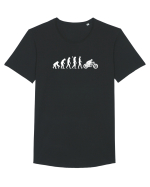 MOTOCICLETA Tricou mânecă scurtă guler larg Bărbat Skater