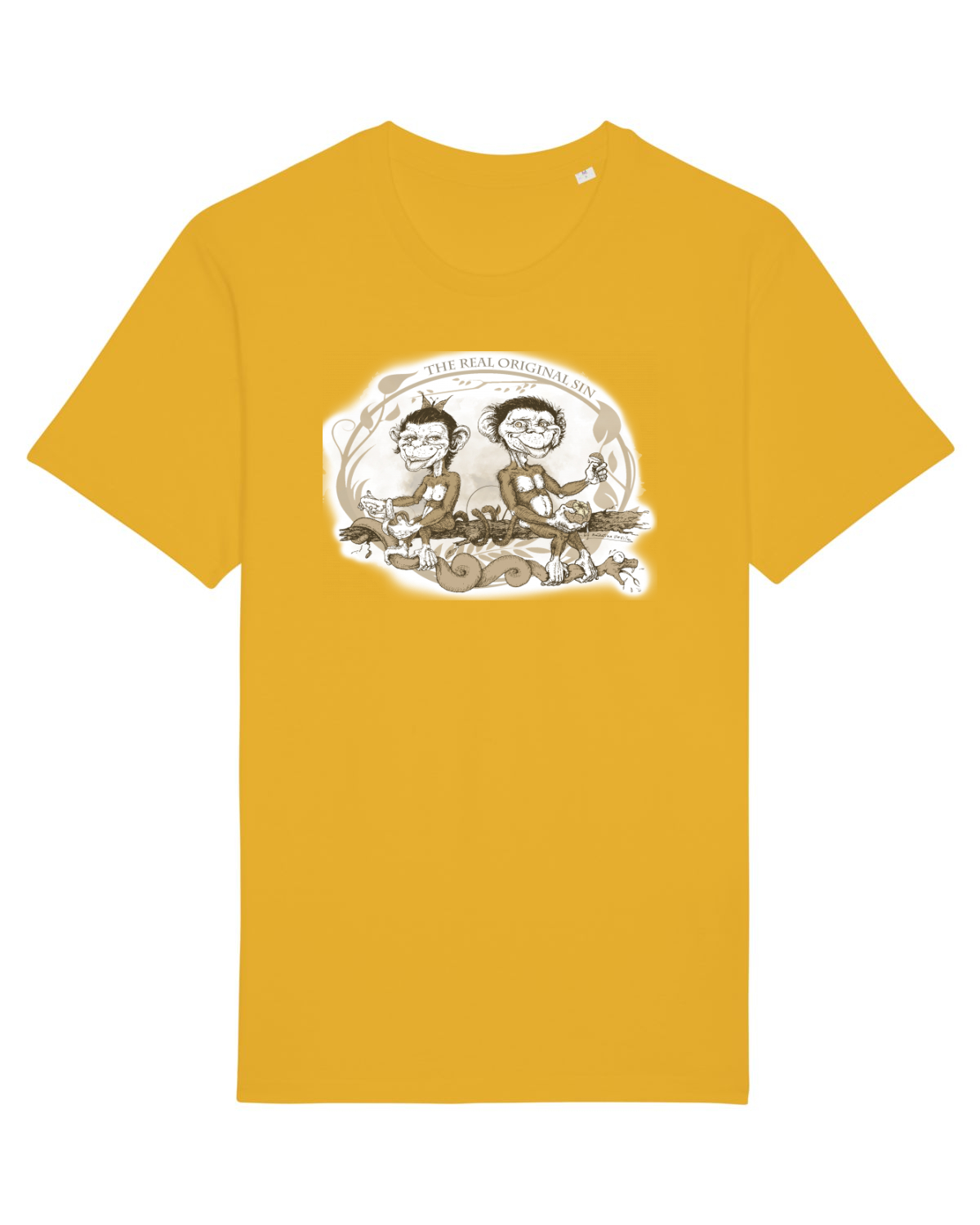 Tricou mânecă scurtă Unisex Rocker Spectra Yellow