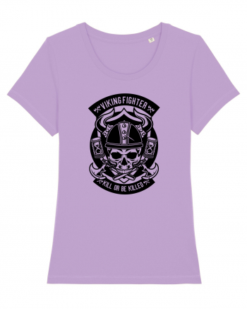 Viking Skull Black Lavender Dawn