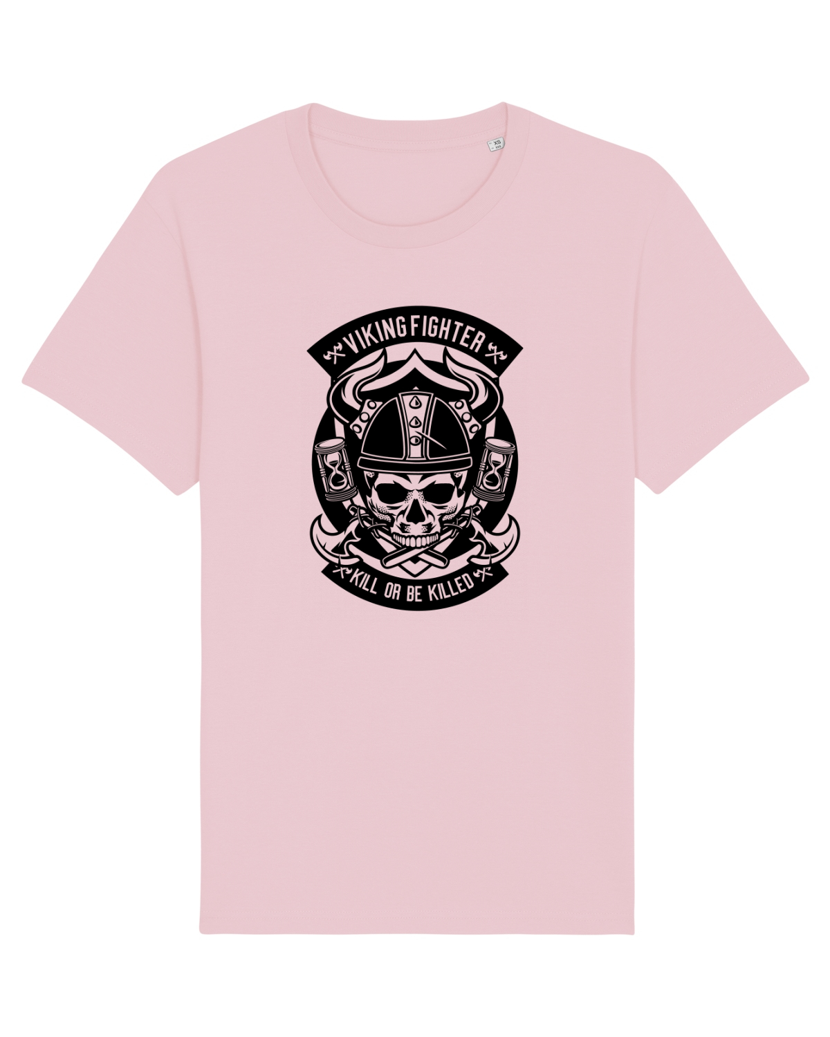 Tricou mânecă scurtă Unisex Rocker Cotton Pink