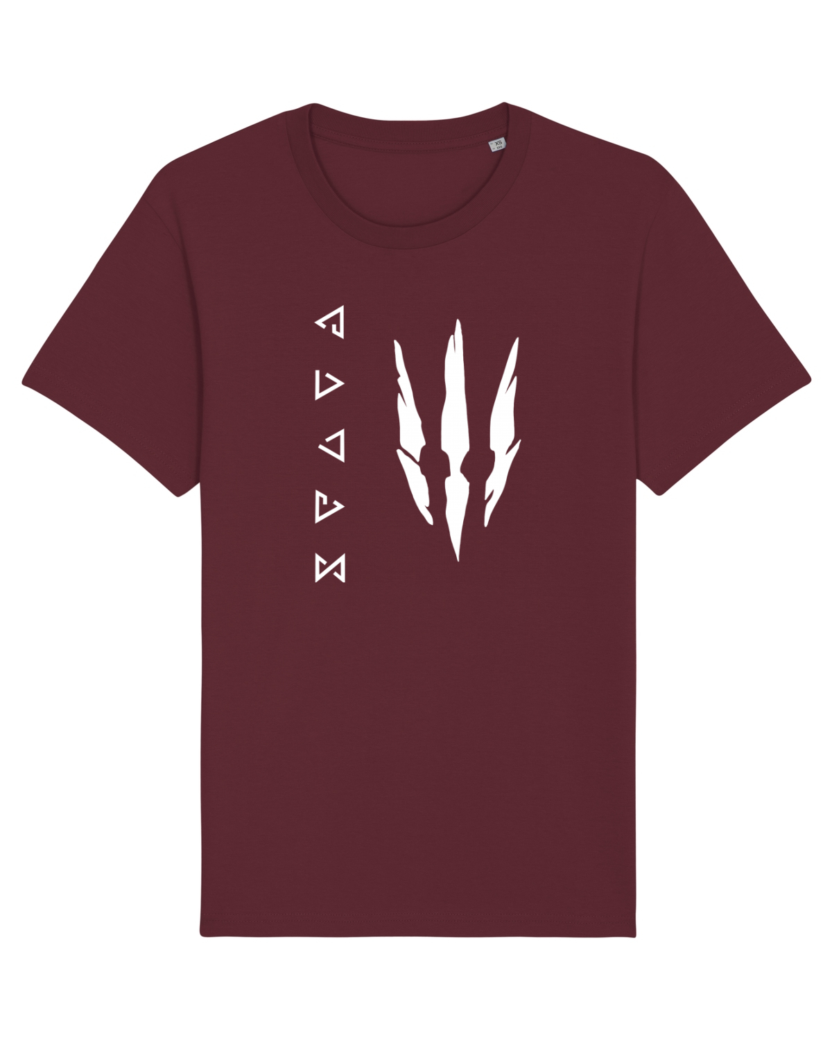 Tricou mânecă scurtă Unisex Rocker Burgundy